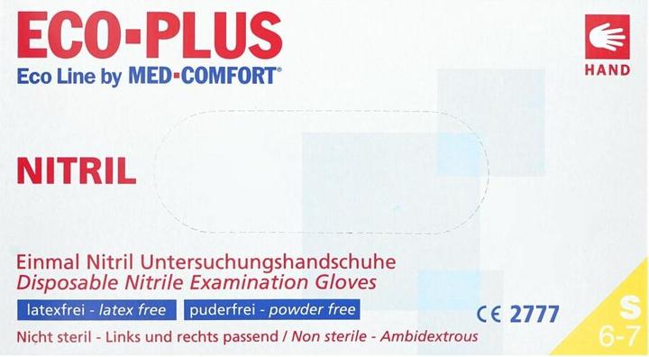 Produktbild 3A Eco-Plus Ecoline bymed-comfort, 100 Stück, Grösse S, weiss (S)