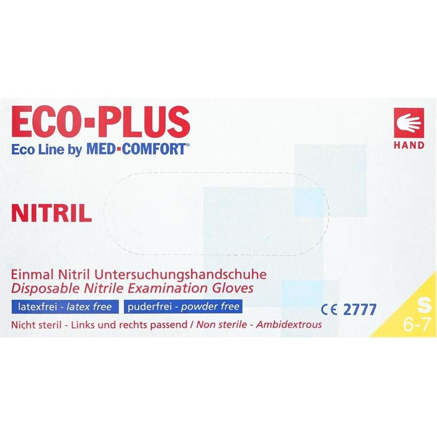 Thumbnail - 3A, Schutzhandschuhe, Eco-Plus Ecoline bymed-comfort, 100 Stück, Grösse S, weiss (S)