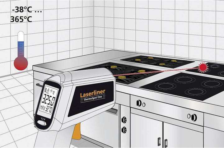 Produktbild Laserliner ThermoSpot One Infrarot-Thermometer