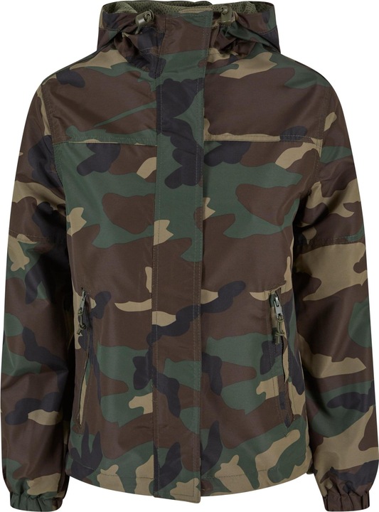 Produktbild Brandit Damen Sommer Frontzip Windjacke Grösse L Farbe Wald (L)