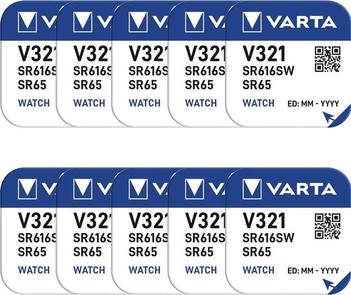 Produktbild Varta V321 (1 Stk., V321, 13 mAh)