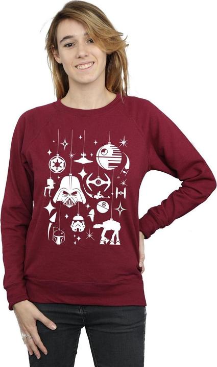 Image du produit Star Wars - Sweat CHRISTMAS DECORATIONS - Femme (M)