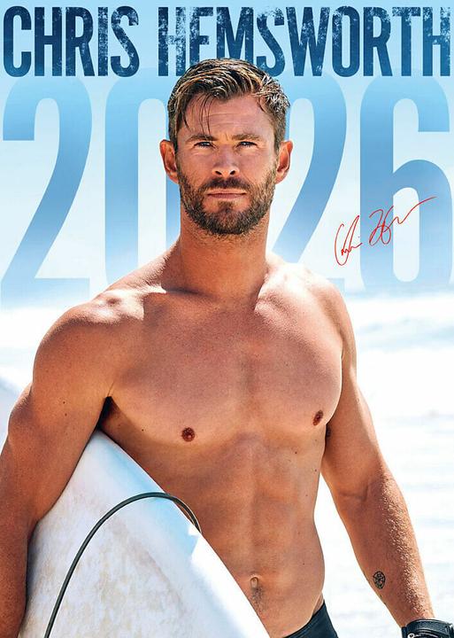 Actual product image Chris Hemsworth 2026 (30 x 42 cm)