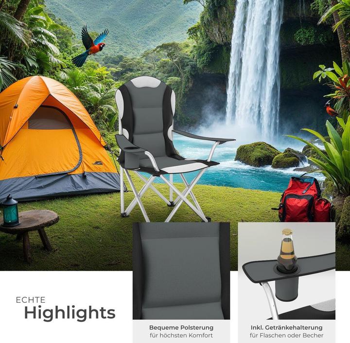 Immagine prodotto tectake 4 sedie da campeggio