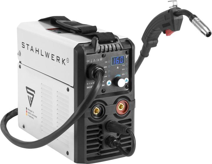 Produktbild Stahlwerk Schweissgerät MIG MAG 160 M IGBT 5 in 1 Kombigerät mit 160 Ampere