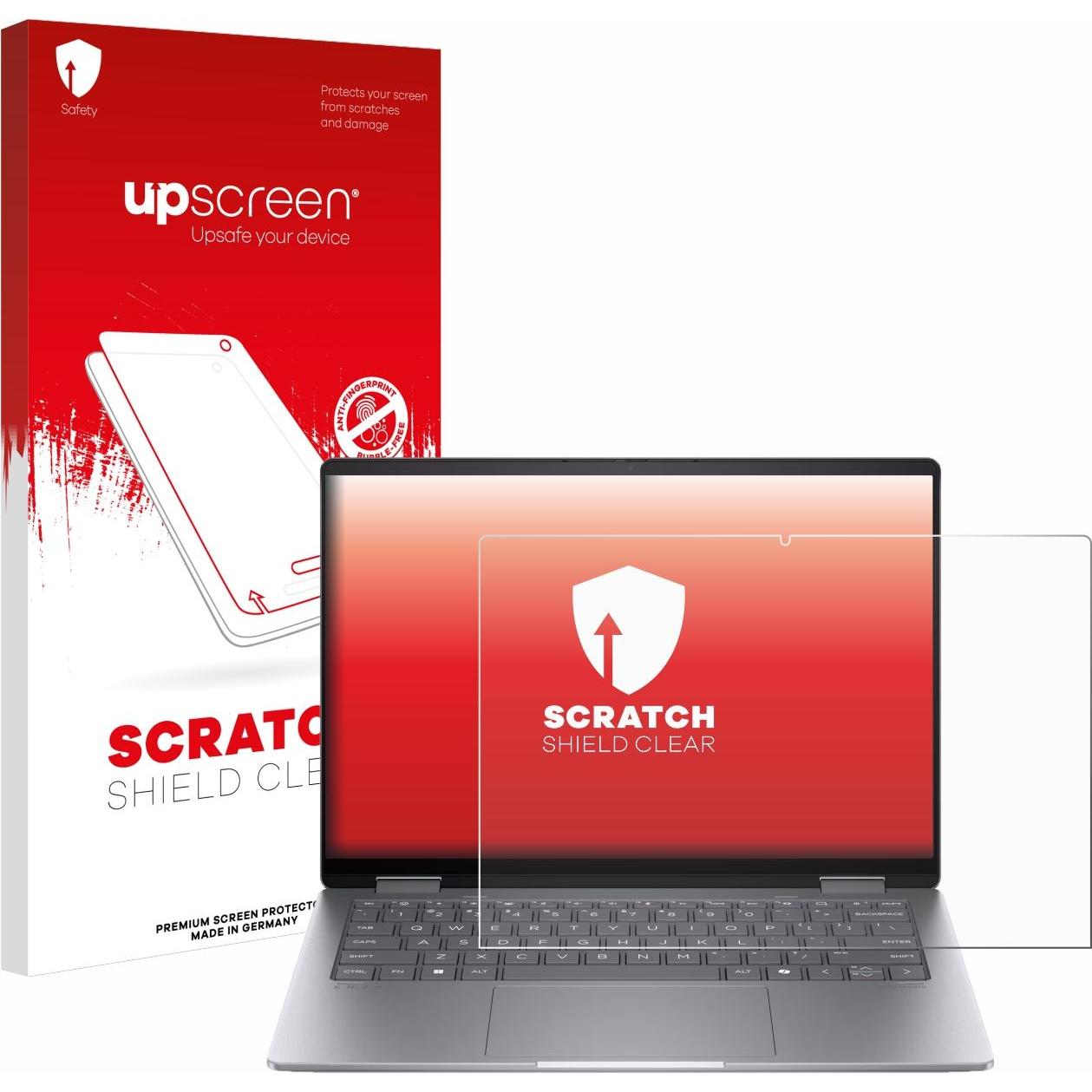 upscreen Schutzfolie Displayschutz Displayschutzfolie Folie Klar Transparent (360"), Notebook Schutzfolie