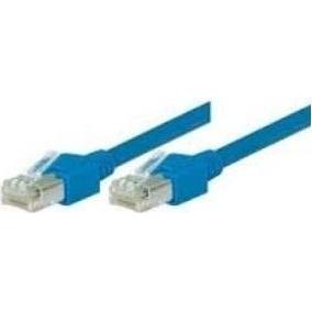 Thumbnail - Tecline Dätwyler Patchkabel S/UTP, Cat 5e, blau, 0,5 m hochflexibel, mit Hirosesteckern TM11 (S/UTP, CAT5e, 0.50 m), Net...
