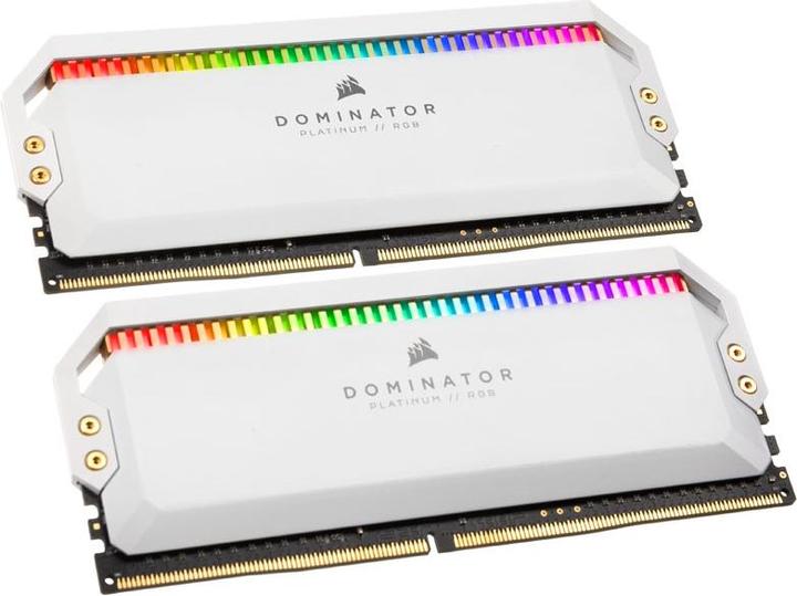 Image du produit Corsair Dominator Platinum RGB (2 x 8GB, 3600 MHz, RAM DDR4, DIMM)