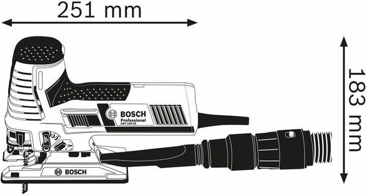 Immagine prodotto Bosch Professional Seghetto alternativo GST 160 CE con inserto L-BOXX 1/1 per utensile