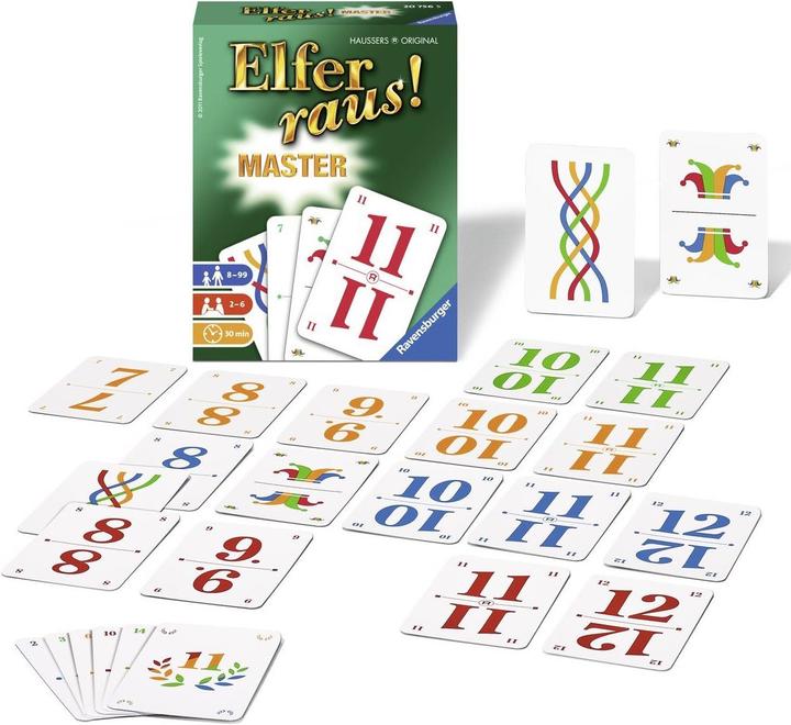 Produktbild Ravensburger Elfer raus! Master (Deutsch, 2 - 6 Spieler)
