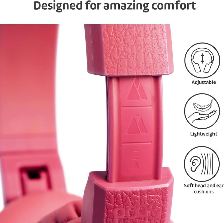 Produktbild Pogs Faltbare Kinderkopfhörer mit Lautstärkebegrenzung