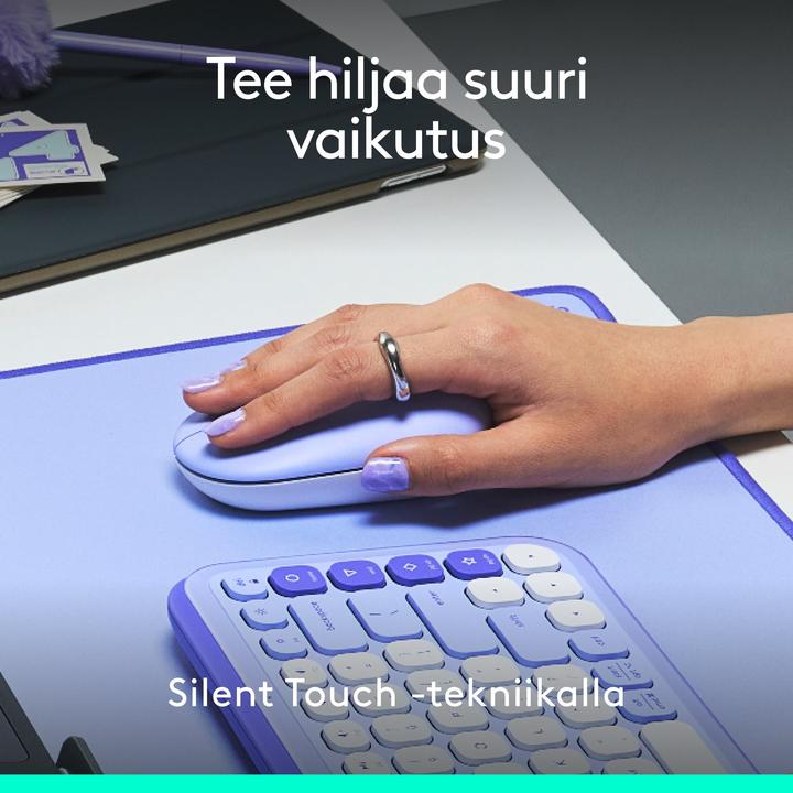 Produktbild Logitech POP Mouse mit personalisierbarem Emoji (Kabellos)