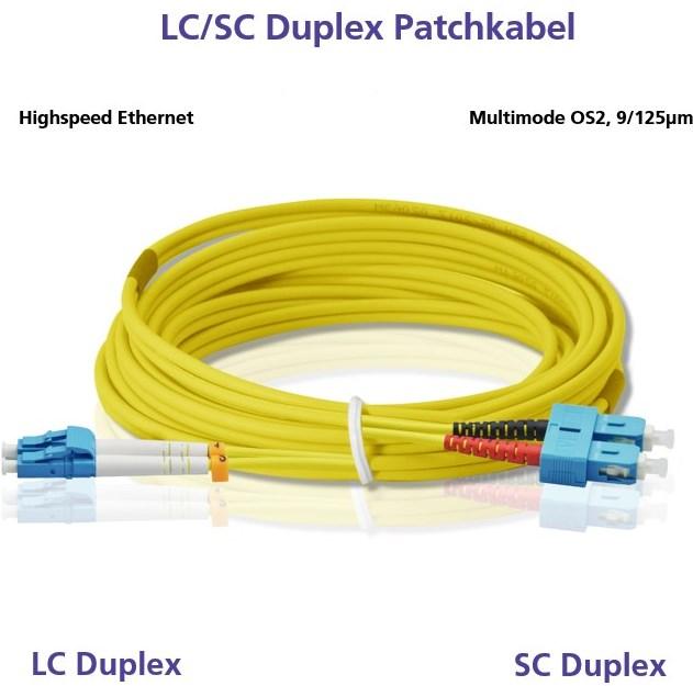 Produktbild Helos LWL Patchkabel (CAT7, 7.50 m)