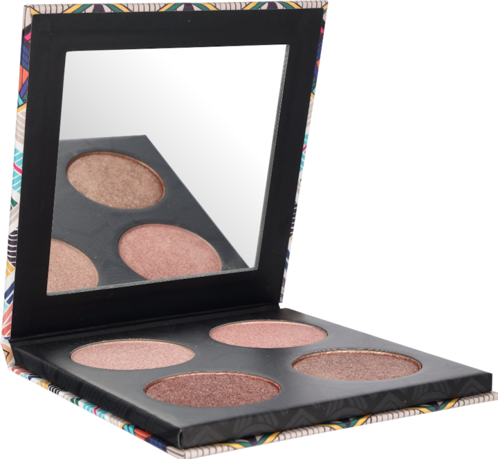 Black Up Palette universale di evidenziatori (Highlighter, 16 g)