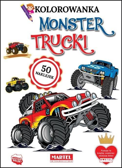 Martell Monster Truck Aufkleber Malvorlagen