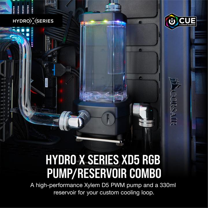 Actual product image Corsair Hydro X Series XD5 RGB