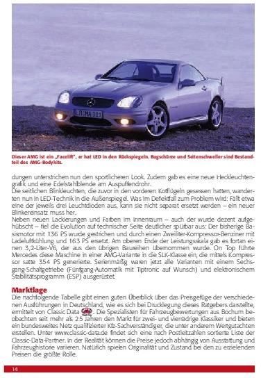 Produktbild Praxisratgeber Klassikerkauf Mercedes-Benz SLK (R 170) (Deutsch, Tobias Zoporowski, 2018)