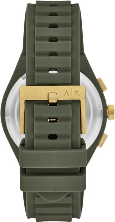 Image du produit Armani Exchange SYNC Heren Horloge 44 mm - Groen (Chronographe, Montre analogique, 44 mm)