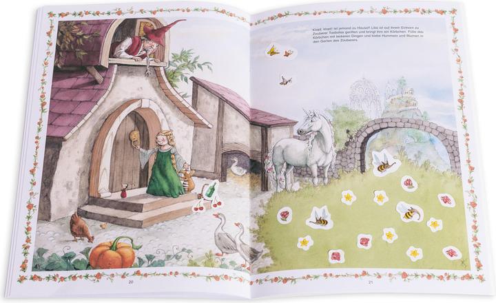 Produktbild Lilia, die kleine Elbenprinzessin. Glitzersticker-Spass. Gestalte Lilias zauberhafte Welt (120 Sticker)