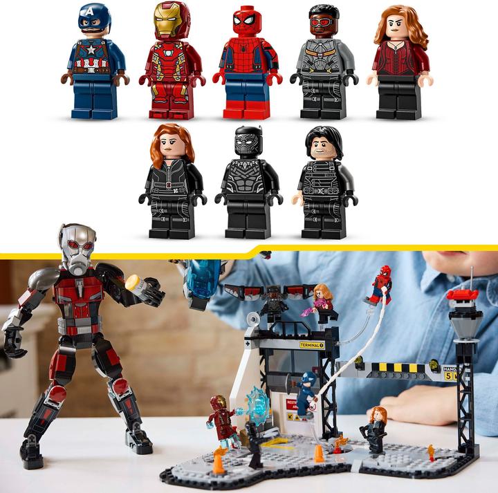 Produktbild LEGO Captain America: Civil War Actionduell (LEGO Marvel)