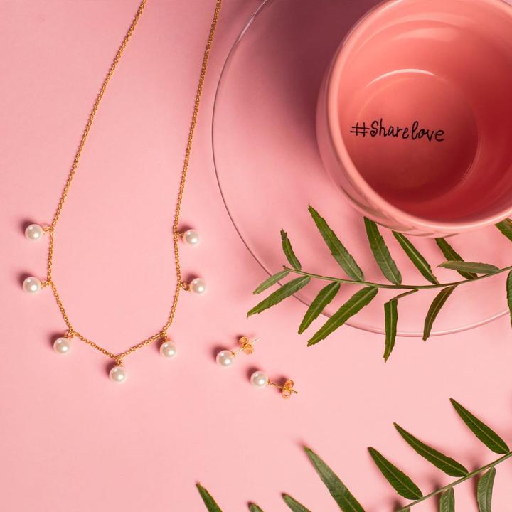 Immagine prodotto Candy Collana Lea, argento 925, placcata oro (Placcato oro 18k, Argento 925, 38 - 41 cm)