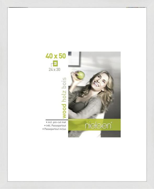 Actual product image Nielsen Bilderrahmen 8988025 Apollon Silber 40x50 cm (A4)
