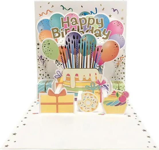 Actual product image Card Group Pop-Up Birthday (1 pcs.)