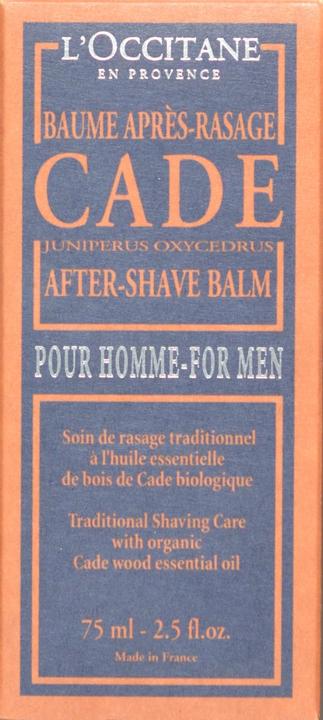 Actual product image L'Occitane Cade After Shave Balm (Aftershave balm, 75 ml)
