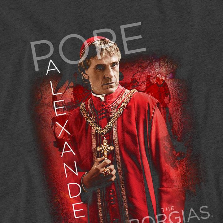 Immagine prodotto The Borgias Pope Alexander VI Maglietta Adulto Unisex (L)