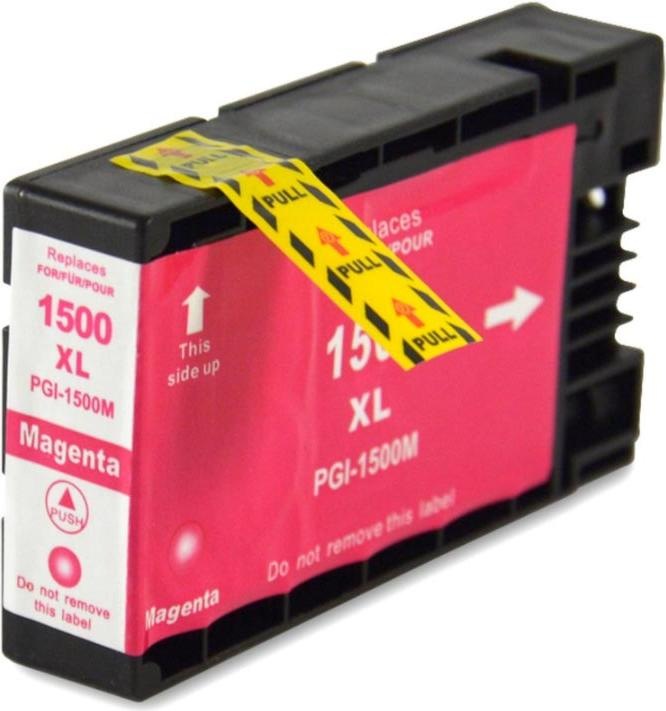 Actual product image Hermex Compatible 30 Ink Cartridges Canon PGI-1500 XL 9182B004 BK M C Y (M, FC, C, Y)