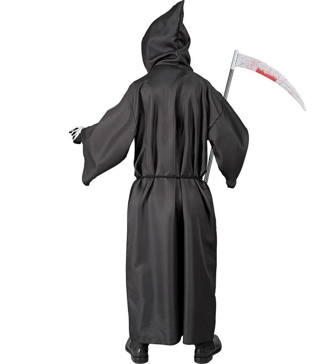 Immagine prodotto Widmann Costume da scheletro per bambini con cappuccio e cintura