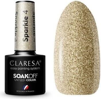 Image du produit Claresa Sparkle UV Nail Polish 5ml - Pack of 4