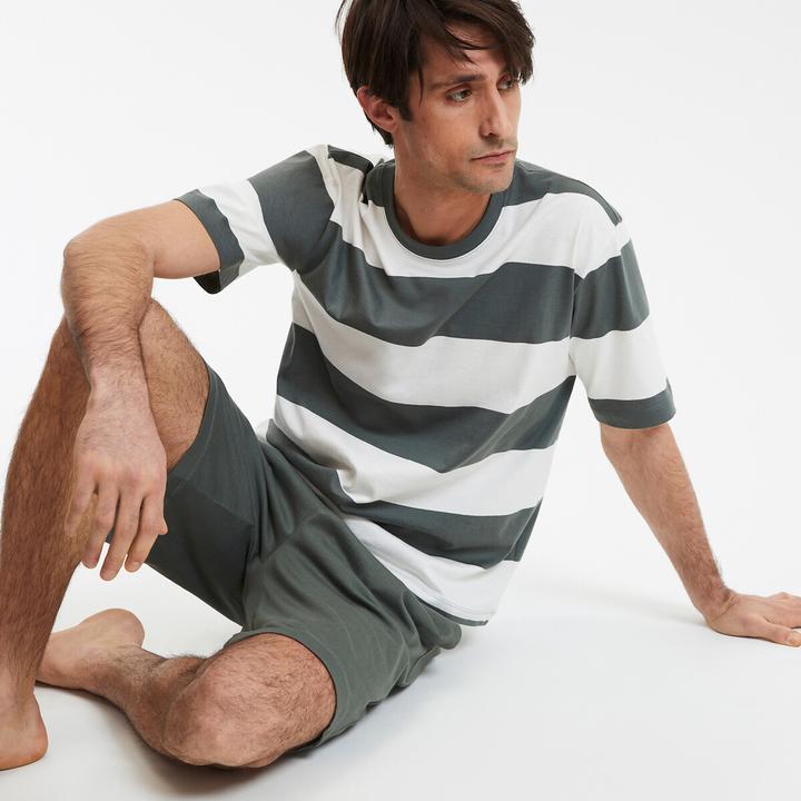 Produktbild La Redoute Collections Kurzpyjama aus 100% Baumwolle (XL)