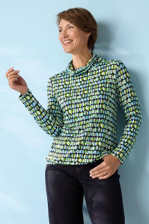 Produktbild Rabe Druck-Rollkragenpullover (42)