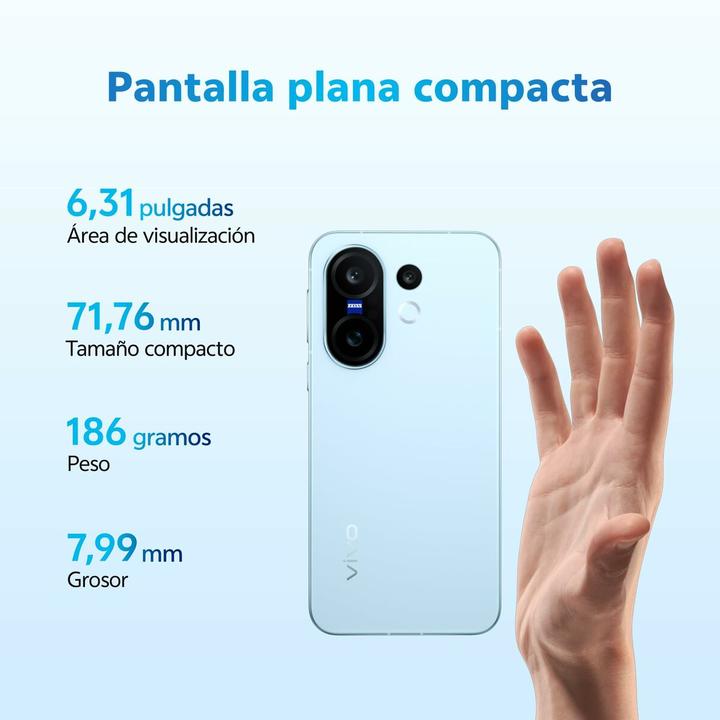 Immagine prodotto Vivo Smartphone 560272 Octa Core 12 GB RAM 512 GB Blau (512 GB, Blu, 6.30", 5G)