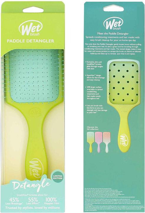 Immagine prodotto Wet Brush Paddle Detangler Feel Good Ombre Verde/Blu - Spazzola per capelli
