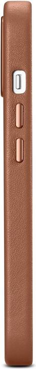 Image du produit iCarer Étui en cuir pour iPhone 14 Marron (WMI14220705-BN) (Compatible MagSafe) (Apple iPhone 14)