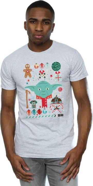Produktbild Star Wars Yoda Christmas TShirt (S)