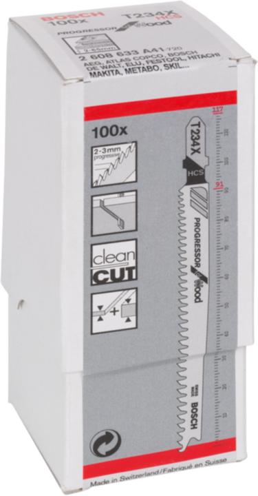 Produktbild Bosch Professional Zubehör Stichsägeblatt T 234 X