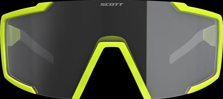 Actual product image Scott Sports Women's Shield Compact LS Photo. S1-3 (VLT 10-65%) (yellow matt*, Grey Light Sensitive S1-3 (VLT 10-65%))