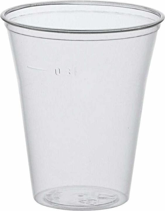 Papstar Tazza da bere con bordo in schiuma (75 x)