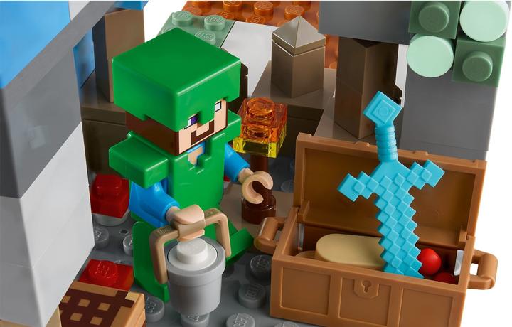 Produktbild LEGO Die Vereisten Gipfel (21243, LEGO Minecraft)