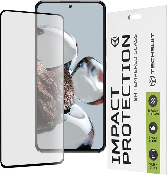 Image du produit Techsuit - 111D Full Cover / Full Glue Glass - Xiaomi 12T / 12T Pro - Black (Xiaomi 12T, Xiaomi 12T Pro)