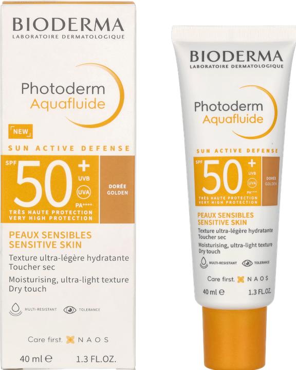 Actual product image Bioderma Photoderm Aquafluid SPF50+ (Suntan cream, SPF 50+, 40 ml)