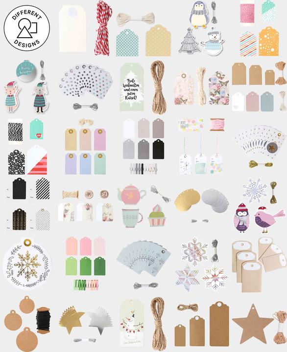 Actual product image I Am Creative Advent Calendar Tags