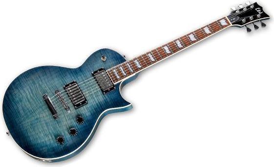 Actual product image ESP LTD EC-256FM CB Electric Guitar Cobalt Blue (Electric guitars set, Mahogany, Jatoba)