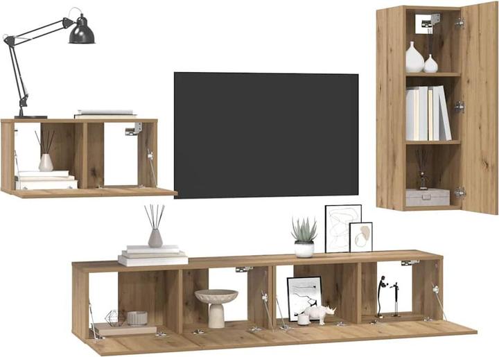 Immagine prodotto vidaXL TV-Schrankset (30 x 30 x 90 cm)