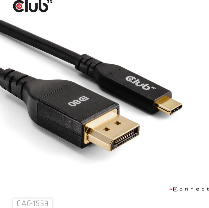 Image du produit Club 3D USB type C - DisplayPort (1 m)