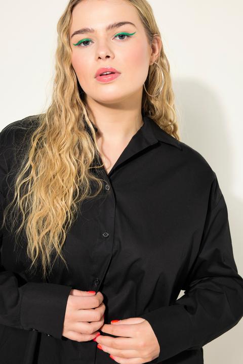 Immagine prodotto Studio Untold Blusa dal taglio oversize con abbottonatura sul retro e maniche lunghe (54)