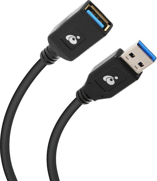 Image du produit Iogear Câble d'extension USB 3.0 mâle (0.30 m, USB 3.2 Gen 1)